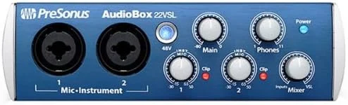 کارت صدای Presonus AudioBox 22VSL 24-Bit/96 kHz 2x2 USB 2.0 کارت صدای Presonus AudioBox 22VSL 24-Bit/96 kHz 2x2 USB 2.0