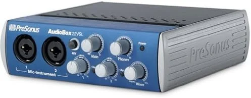 کارت صدای Presonus AudioBox 22VSL 24-Bit/96 kHz 2x2 USB 2.0 کارت صدای Presonus AudioBox 22VSL 24-Bit/96 kHz 2x2 USB 2.0