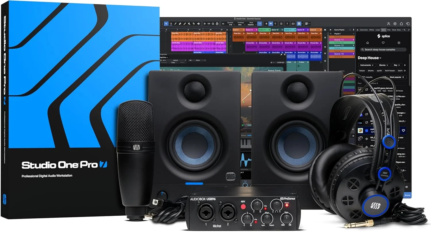 بسته کامل PreSonus AudioBox 96