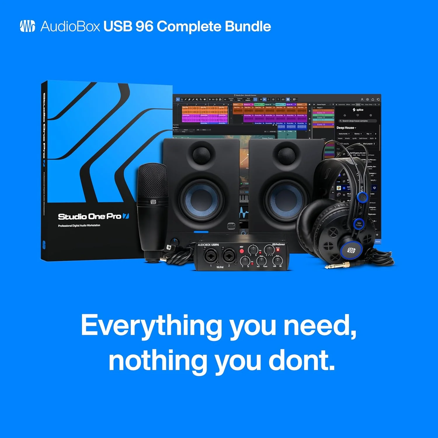 بسته کامل PreSonus AudioBox 96