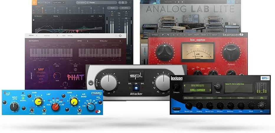 کارت صدای PresonUS Audiobox USb/Ipad برای PC/Mac/Ios، دارای 1 پری امپ میکروفون، آبی، Audiobox Ione