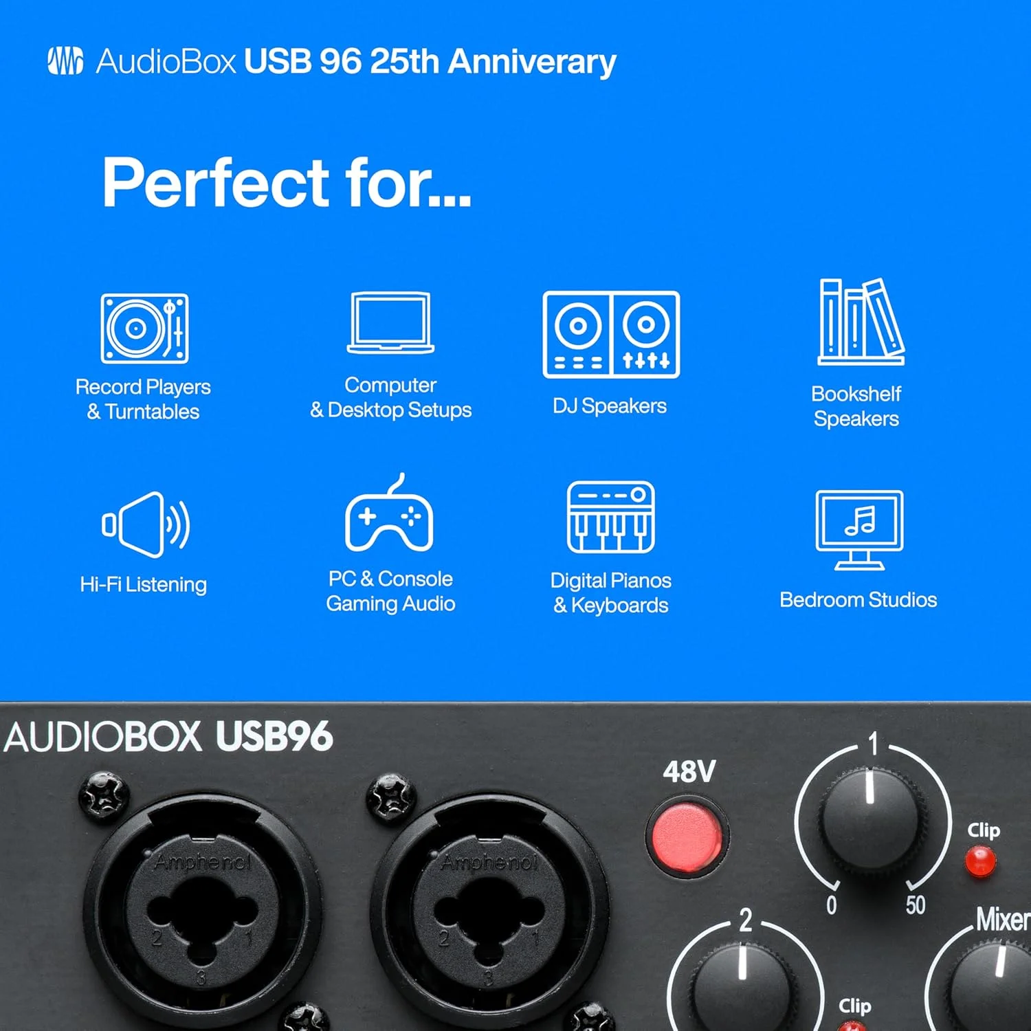 کارت صدای PreSonus Audiobox Usb 96 کارت صدای PreSonus Audiobox Usb 96