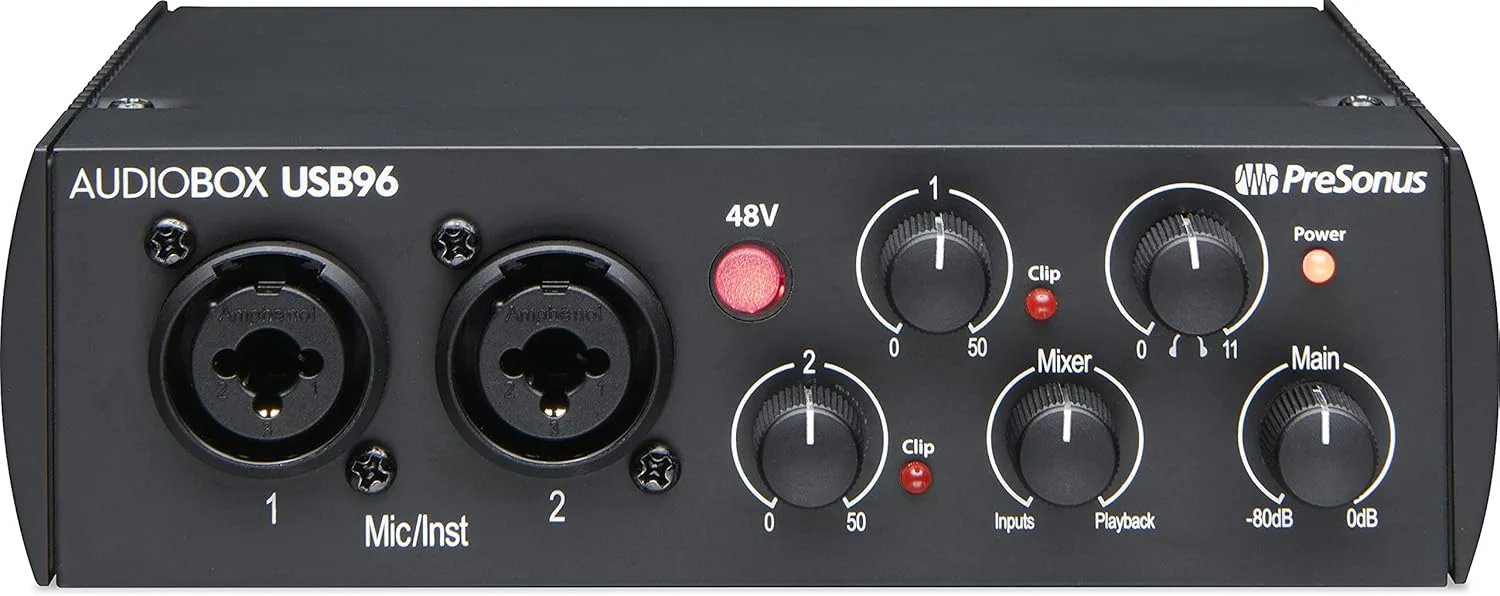 کارت صدای PreSonus Audiobox Usb 96 کارت صدای PreSonus Audiobox Usb 96