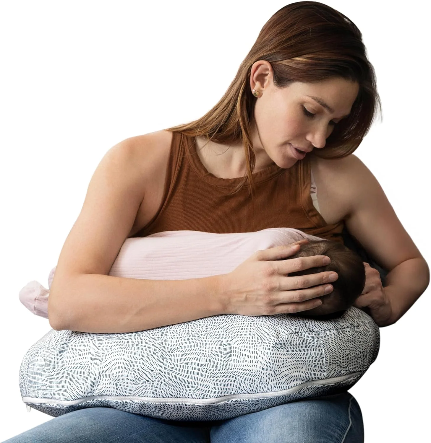 بالش شیردهی جدید بوپی - جریان خالدار آبی - بالش بزرگتر، محکم تر و حمایت کننده تر برای شیردهی مادر و تغذیه با شیشه شیر - پرکننده محکم تر، بالابر بالاتر، مساحت بزرگتر از بالش شیردهی اصلی بالش شیردهی جدید بوپی - جریان خالدار آبی - بالش بزرگتر، محکم تر و حمایت کننده تر برای شیردهی مادر و تغذیه با شیشه شیر - پرکننده محکم تر، بالابر بالاتر، مساحت بزرگتر از بالش شیردهی اصلی