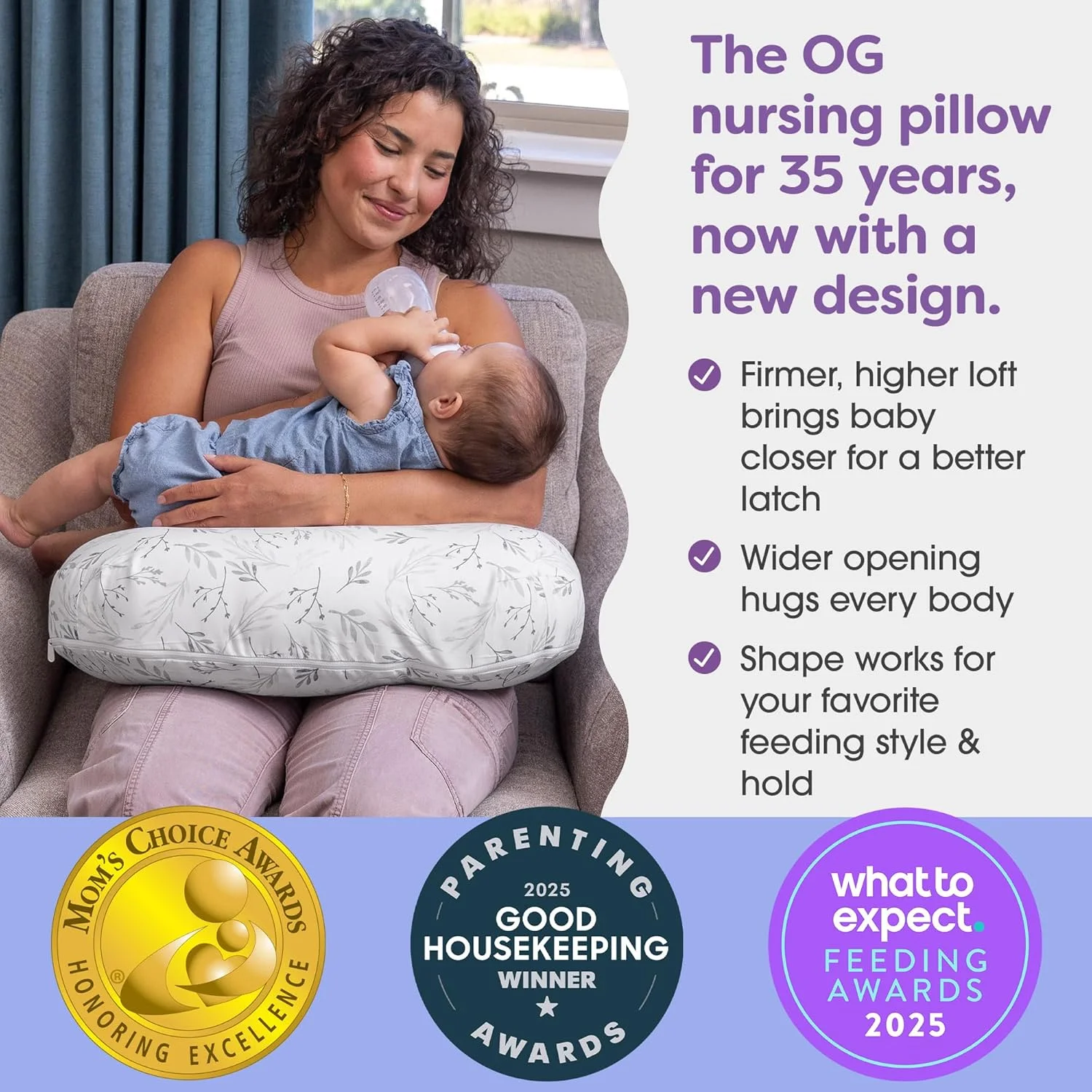 بالش شیردهی بوپی، برگهای ملایم خاکستری، بزرگتر، سفتتر، بالش حمایتی بیشتر برای شیردهی مادر و تغذیه با شیشه شیر، پرکننده سفتتر، ارتفاع بیشتر، ناحیه بزرگتر از بالش شیردهی اصلی بالش شیردهی بوپی، برگهای ملایم خاکستری، بزرگتر، سفتتر، بالش حمایتی بیشتر برای شیردهی مادر و تغذیه با شیشه شیر، پرکننده سفتتر، ارتفاع بیشتر، ناحیه بزرگتر از بالش شیردهی اصلی