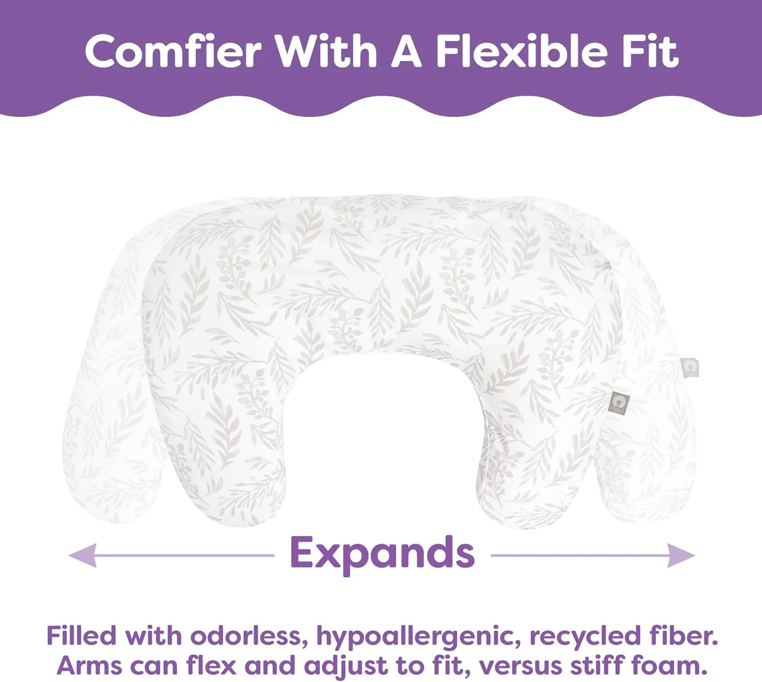 بالش شیردهی جدید بوپی - جریان خالدار آبی - بالش بزرگتر، محکم تر و حمایت کننده تر برای شیردهی مادر و تغذیه با شیشه شیر - پرکننده محکم تر، بالابر بالاتر، مساحت بزرگتر از بالش شیردهی اصلی بالش شیردهی جدید بوپی - جریان خالدار آبی - بالش بزرگتر، محکم تر و حمایت کننده تر برای شیردهی مادر و تغذیه با شیشه شیر - پرکننده محکم تر، بالابر بالاتر، مساحت بزرگتر از بالش شیردهی اصلی