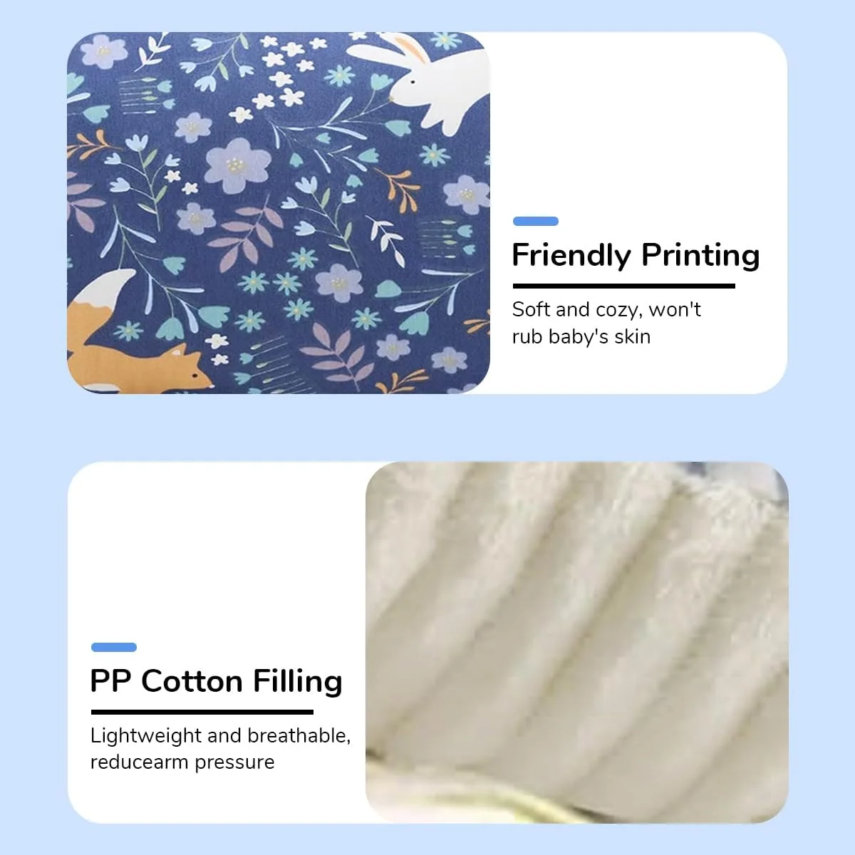 بالش شیردهی آرنجی HANNEA®، بالش تنفسی برای شیردهی مادر، تغذیه با شیشه شیر، پنبه نرم، طرح چاپی کارتونی، بالش آرنجی قابل حمل، بالش شیردهی، 25x23 سانتی متر