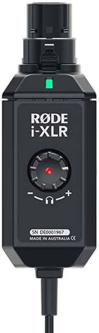 اینترفیس دیجیتال XLR رُد i-XLR برای دستگاه های iOS اپل