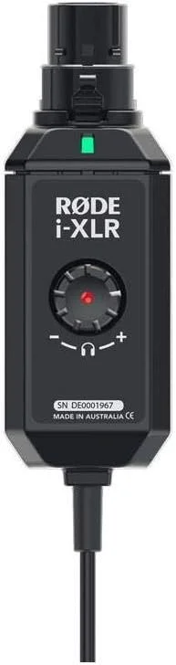 اینترفیس دیجیتال XLR رُد i-XLR برای دستگاه های iOS اپل اینترفیس دیجیتال XLR رُد i-XLR برای دستگاه های iOS اپل