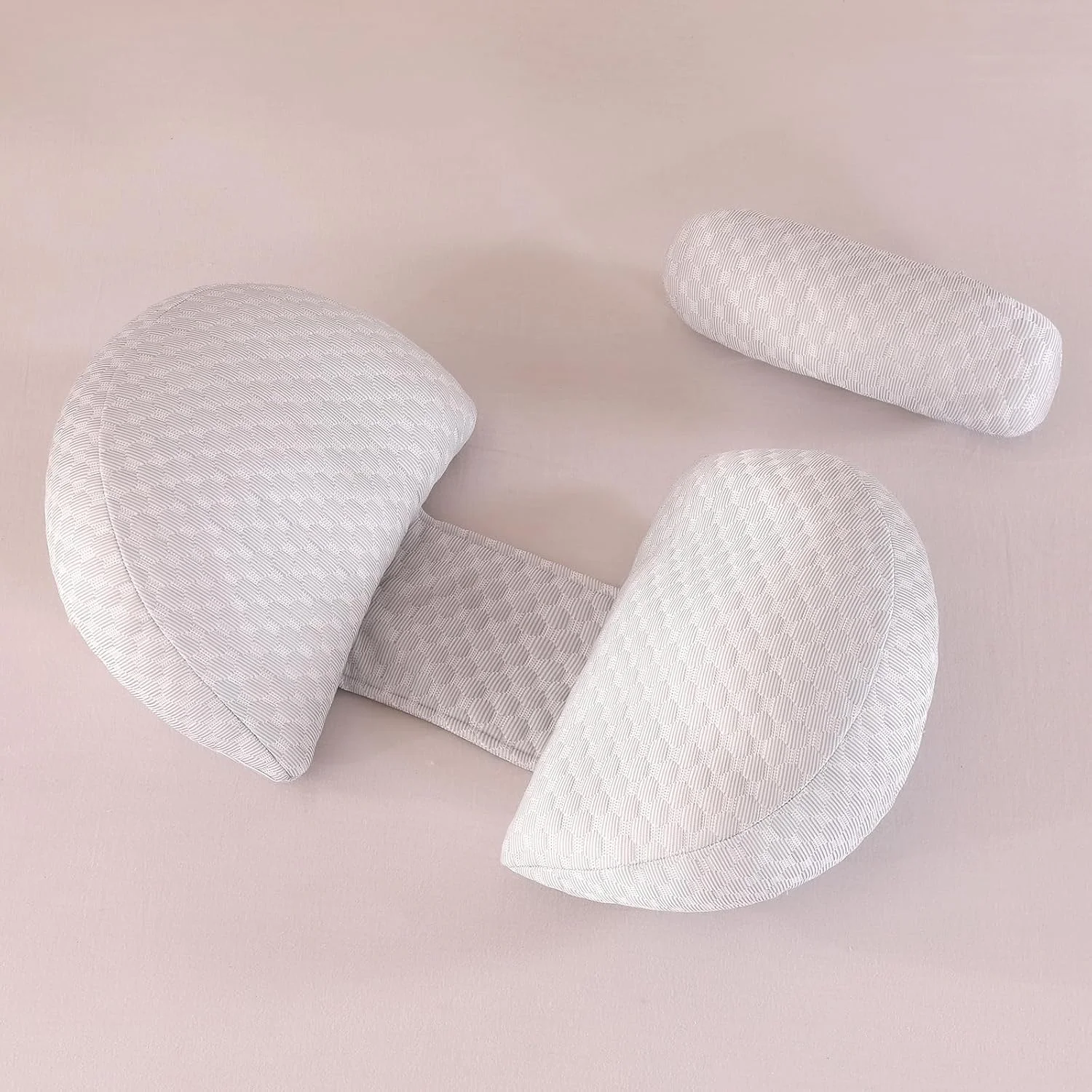 بالش بارداری گوه ای SHANNA برای خواب، بالش تمام بدن راحت و قابل تنظیم جدید 2024 با روکش بامبو خنک کننده و ابریشمی، بالش شیردهی برای بارداری، بالش بارداری و بدن (خاکستری) بالش بارداری گوه ای SHANNA برای خواب، بالش تمام بدن راحت و قابل تنظیم جدید 2024 با روکش بامبو خنک کننده و ابریشمی، بالش شیردهی برای بارداری، بالش بارداری و بدن (خاکستری)