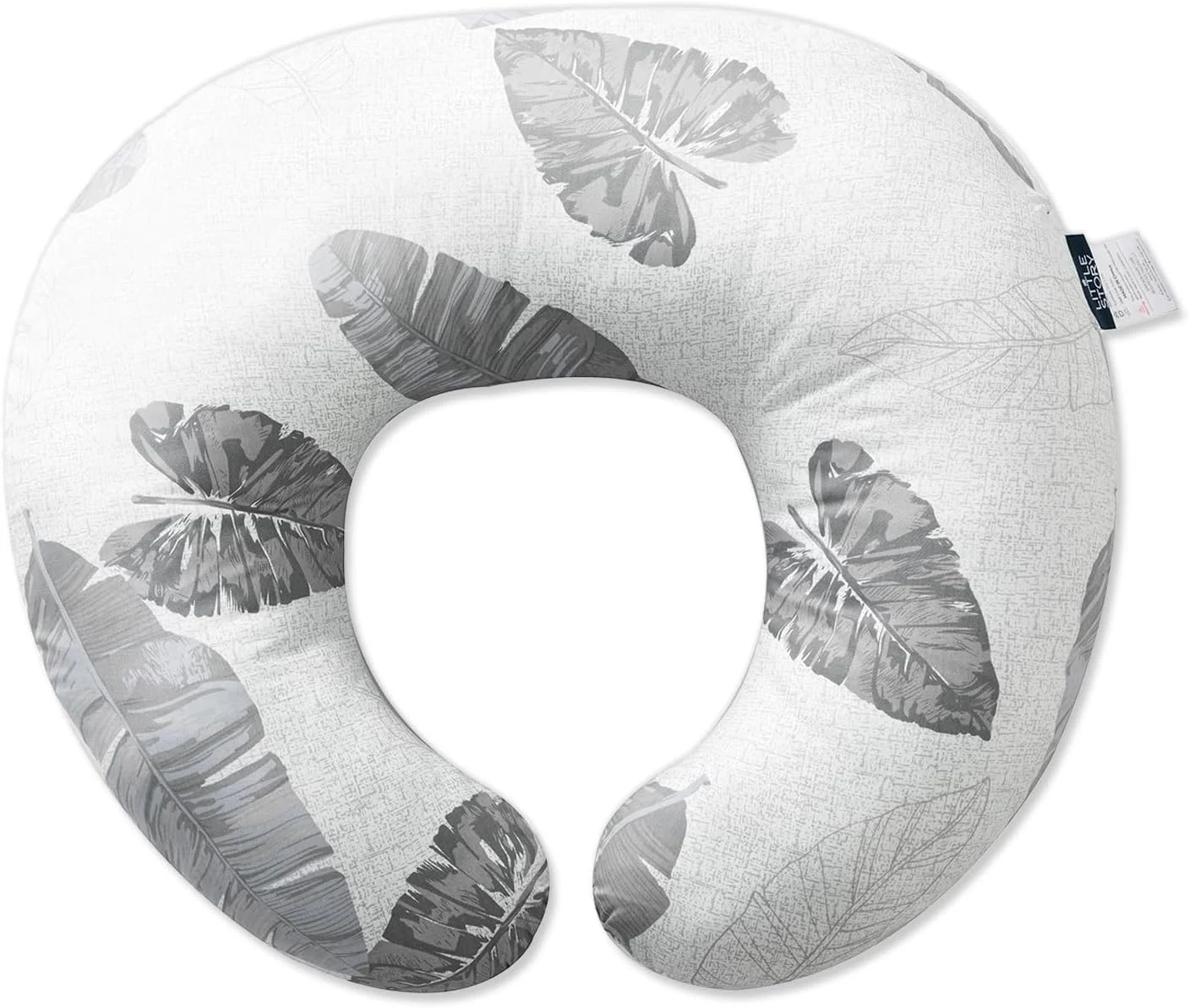 بالش شیردهی و تغذیه نوزاد Little Story - طرح برگ، 0-9 ماه بالش شیردهی و تغذیه نوزاد Little Story - طرح برگ، 0-9 ماه