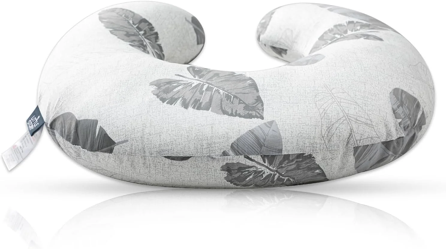 بالش شیردهی و تغذیه نوزاد Little Story - طرح برگ، 0-9 ماه بالش شیردهی و تغذیه نوزاد Little Story - طرح برگ، 0-9 ماه