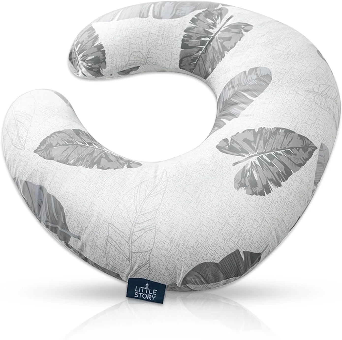 بالش شیردهی و تغذیه نوزاد Little Story - طرح برگ، 0-9 ماه بالش شیردهی و تغذیه نوزاد Little Story - طرح برگ، 0-9 ماه