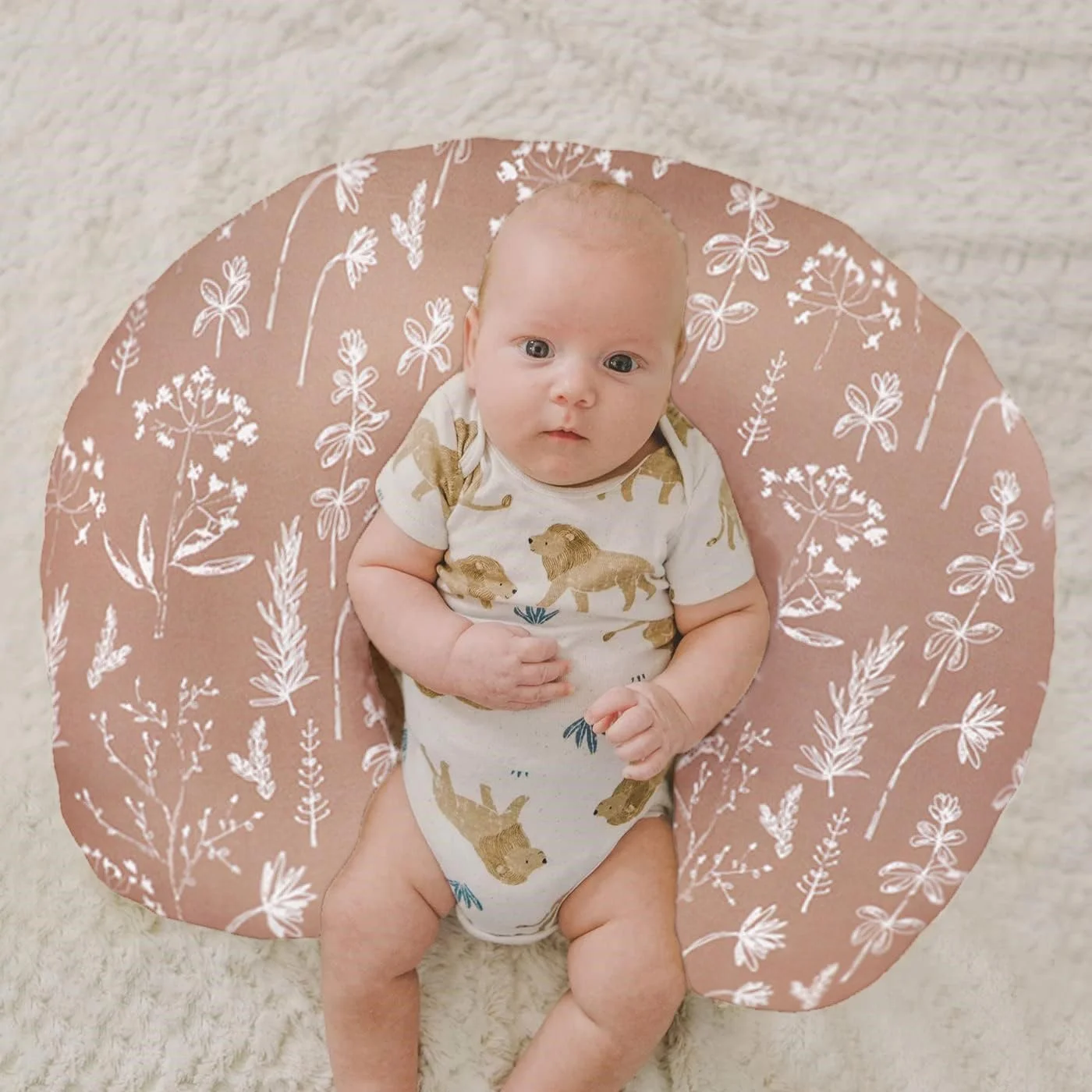 روکش بالش شیردهی Little Jump با طرح گل های وحشی غربی، نرم و راحت، مناسب برای بالش های شیردهی استاندارد نوزاد (2 عدد طرح گلدار وینتیج) روکش بالش شیردهی Little Jump با طرح گل های وحشی غربی، نرم و راحت، مناسب برای بالش های شیردهی استاندارد نوزاد (2 عدد طرح گلدار وینتیج)