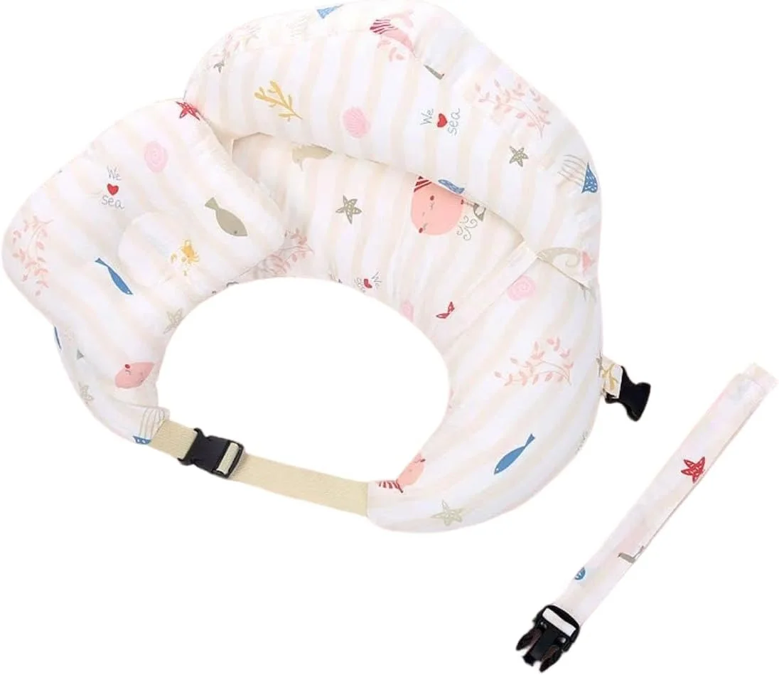 بالش شیردهی نوزاد، بالش شیردهی قابل حمل برای نوزادان پسر و دختر با زیپ قابل شستشو