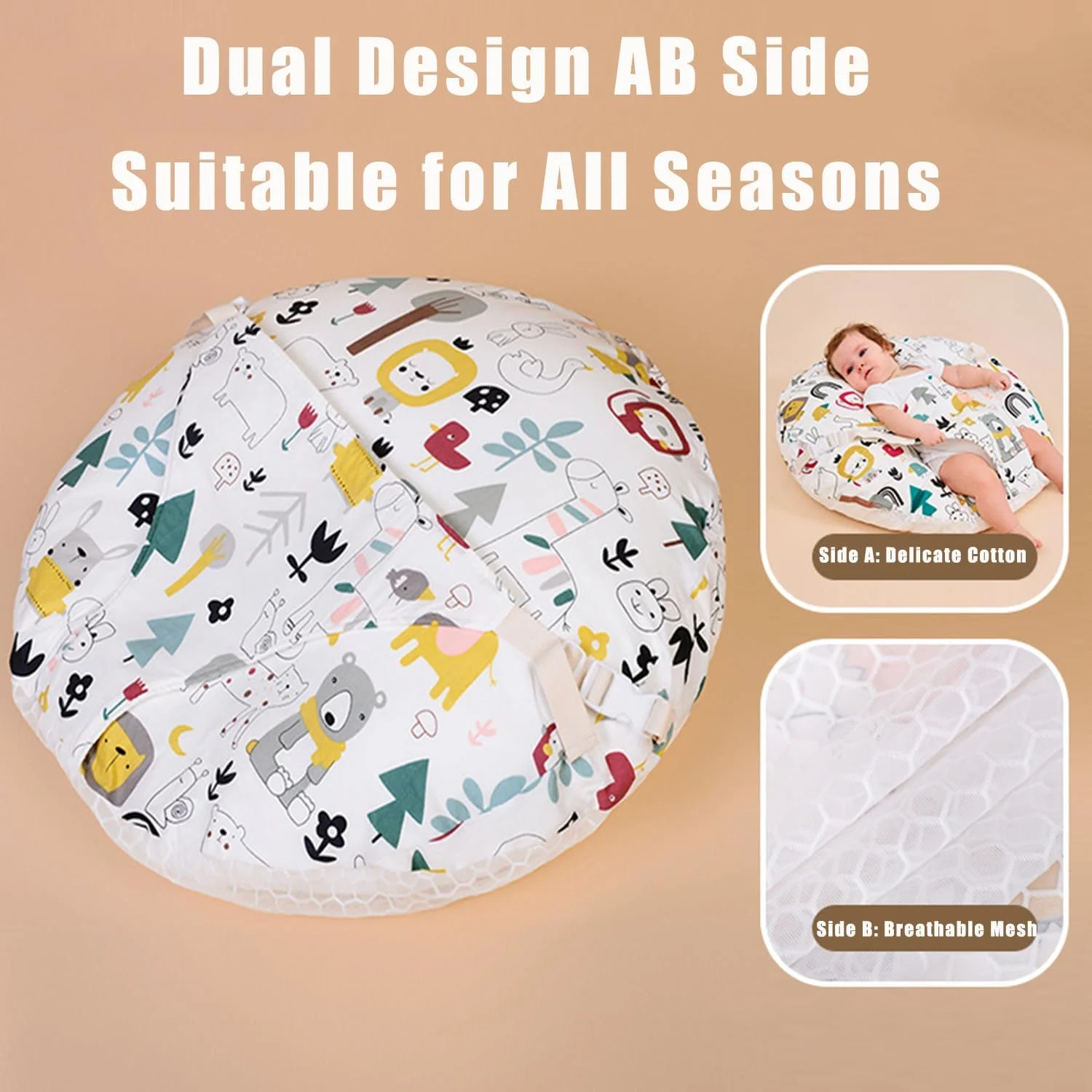 بالش شیردهی HIKKY، بالش تغذیه نوزاد، بالش استراحت نوزاد، بالش شیب دار 15 درجه با کمربند ایمنی برای شیردهی بالش شیردهی HIKKY، بالش تغذیه نوزاد، بالش استراحت نوزاد، بالش شیب دار 15 درجه با کمربند ایمنی برای شیردهی