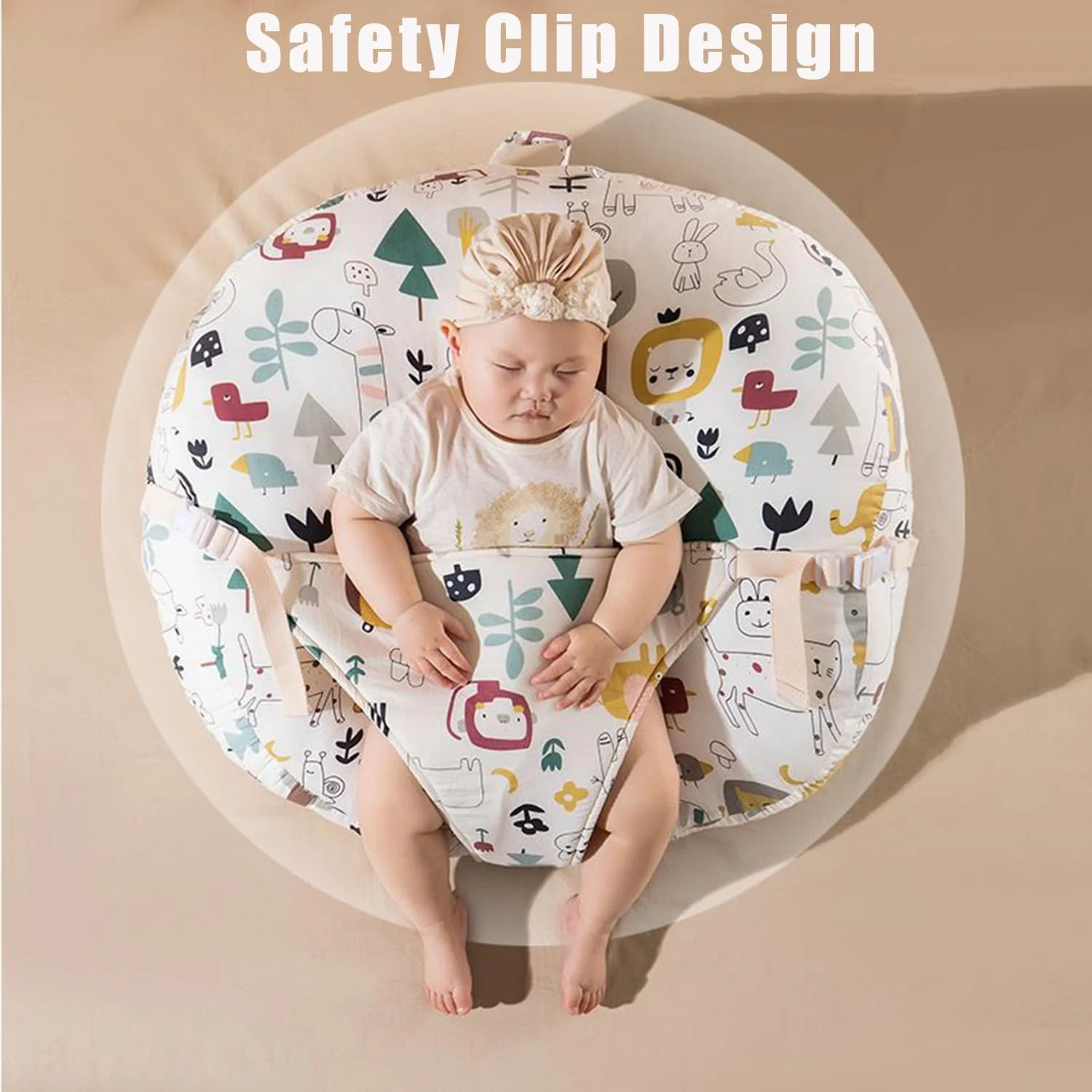 بالش شیردهی HIKKY، بالش تغذیه نوزاد، بالش استراحت نوزاد، بالش شیب دار 15 درجه با کمربند ایمنی برای شیردهی بالش شیردهی HIKKY، بالش تغذیه نوزاد، بالش استراحت نوزاد، بالش شیب دار 15 درجه با کمربند ایمنی برای شیردهی