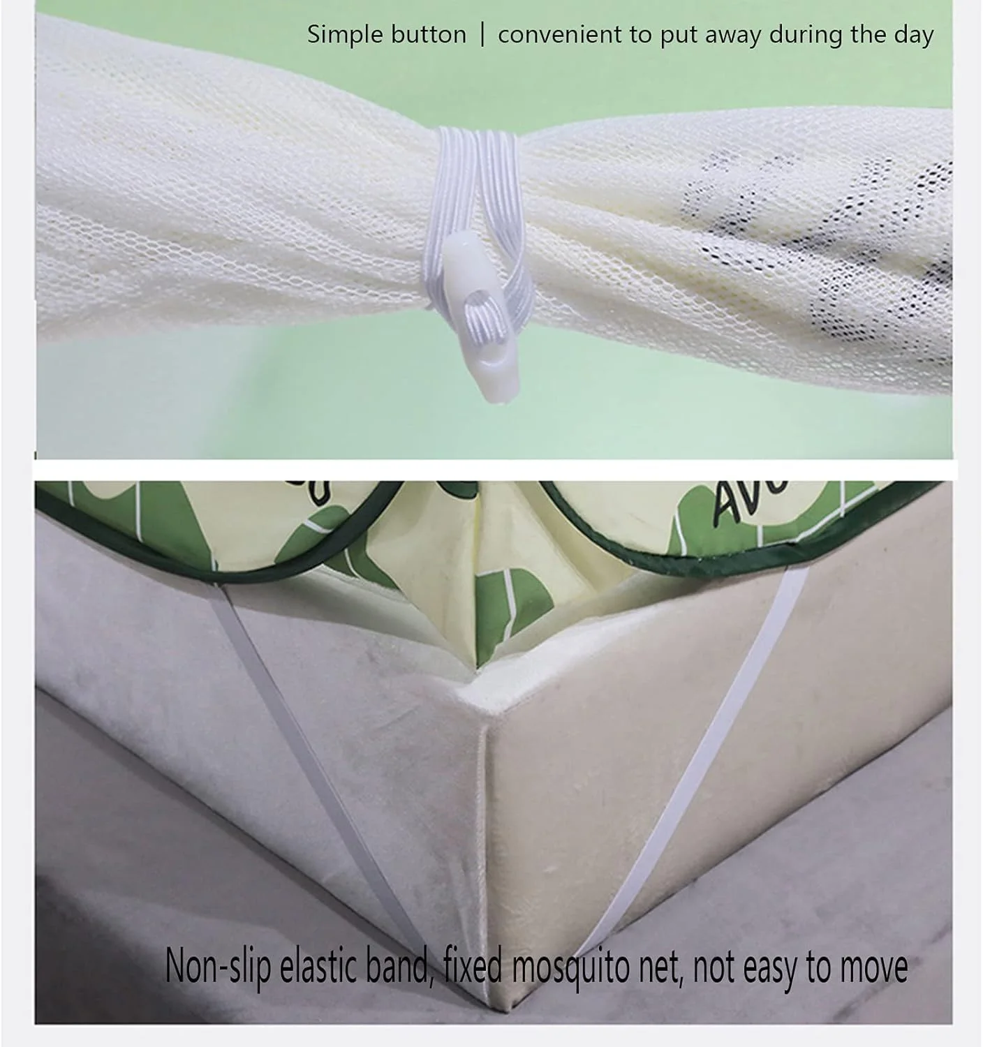 پشه بند تاشو ZJCQA مناسب برای تخت یک نفره و دو نفره، مدل توری سه درب تاشو خانگی پشه بند تاشو ZJCQA مناسب برای تخت یک نفره و دو نفره، مدل توری سه درب تاشو خانگی