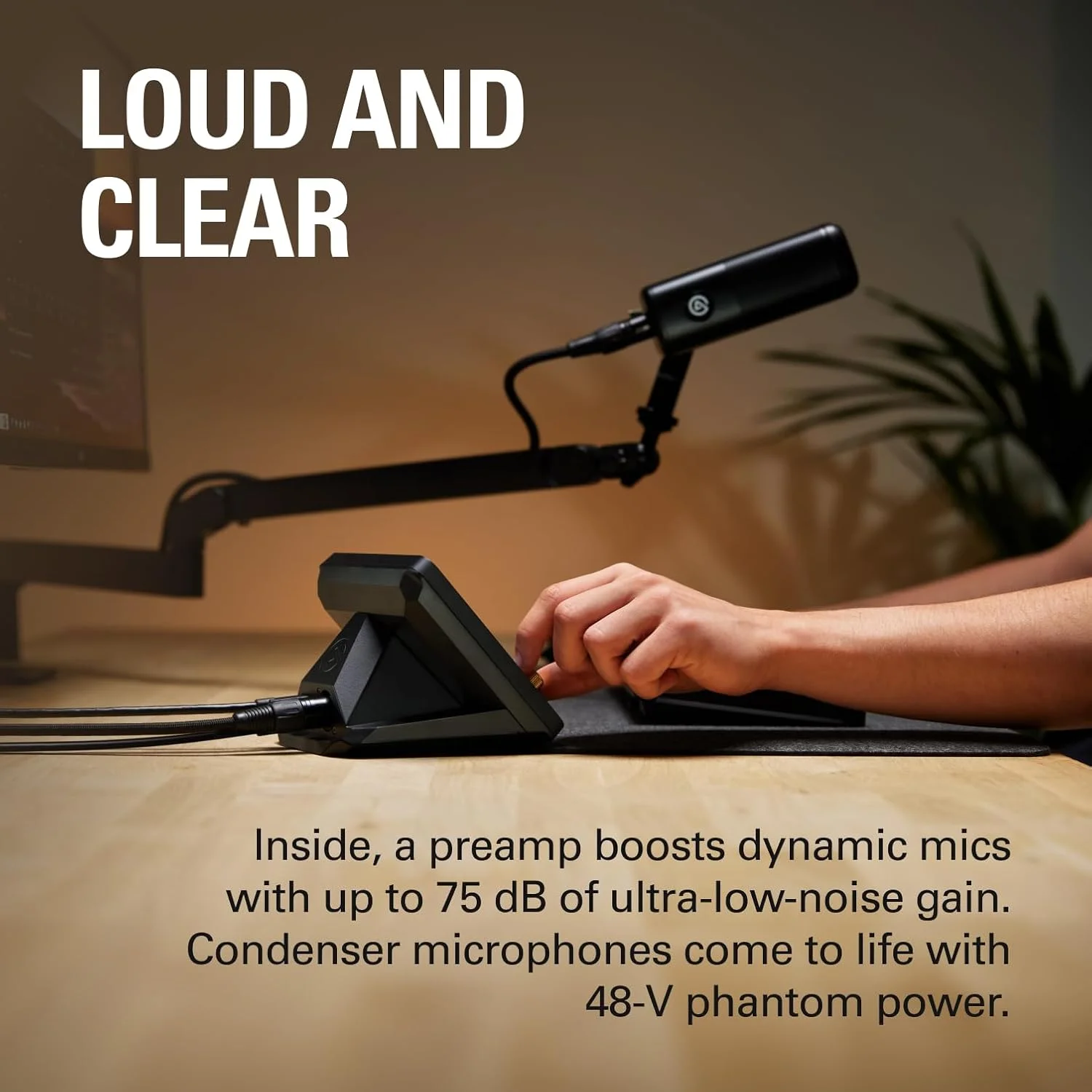 Elgato XLR Dock – برای Stream Deck +، رابط میکروفون XLR به USB، میکسر صوتی قابل تنظیم، بهره 75 دسی بل/فانتوم پاور/Clipguard – Mac/PC، Stream Deck شامل نمی شود Elgato XLR Dock – برای Stream Deck +، رابط میکروفون XLR به USB، میکسر صوتی قابل تنظیم، بهره 75 دسی بل/فانتوم پاور/Clipguard – Mac/PC، Stream Deck شامل نمی شود