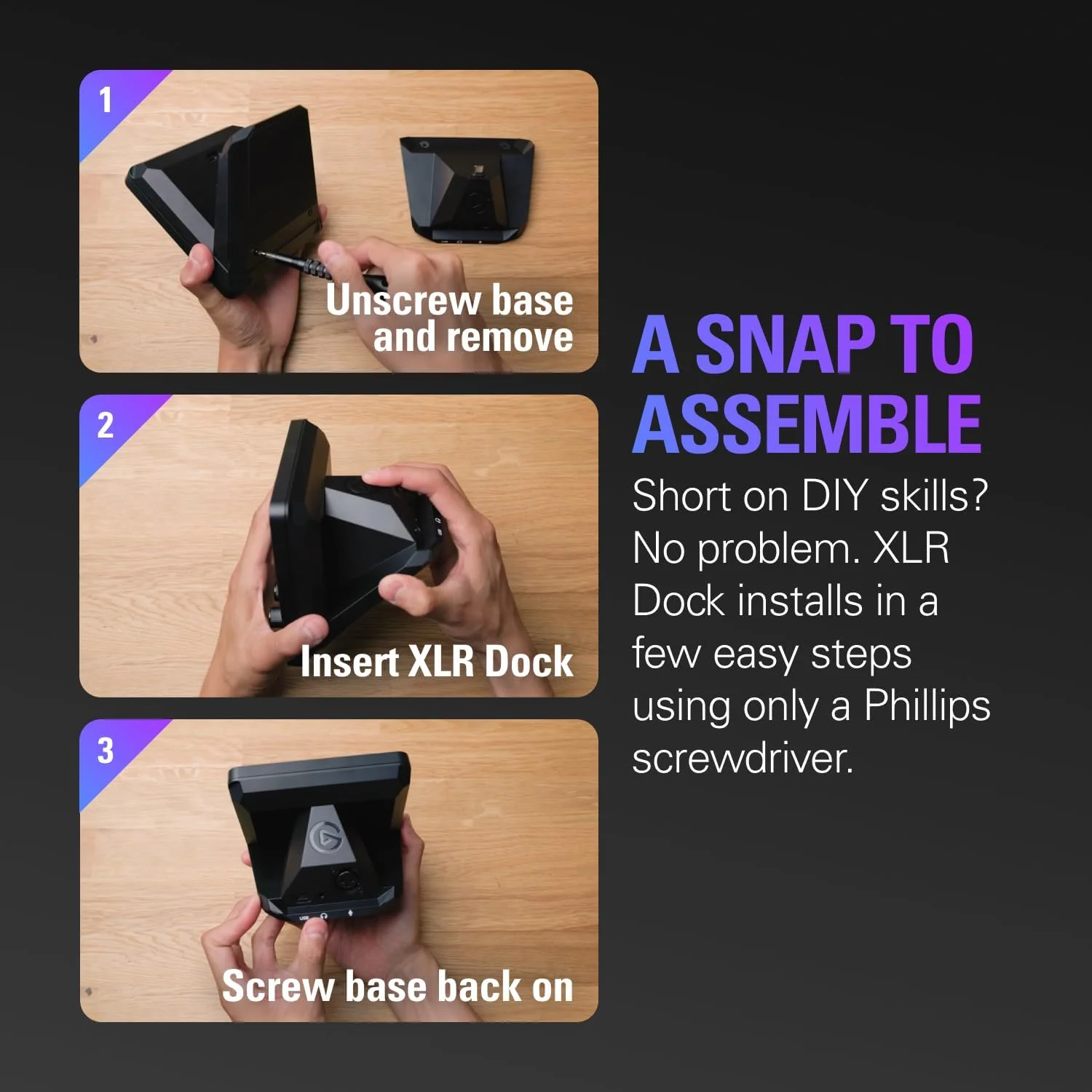 Elgato XLR Dock – برای Stream Deck +، رابط میکروفون XLR به USB، میکسر صوتی قابل تنظیم، بهره 75 دسی بل/فانتوم پاور/Clipguard – Mac/PC، Stream Deck شامل نمی شود Elgato XLR Dock – برای Stream Deck +، رابط میکروفون XLR به USB، میکسر صوتی قابل تنظیم، بهره 75 دسی بل/فانتوم پاور/Clipguard – Mac/PC، Stream Deck شامل نمی شود