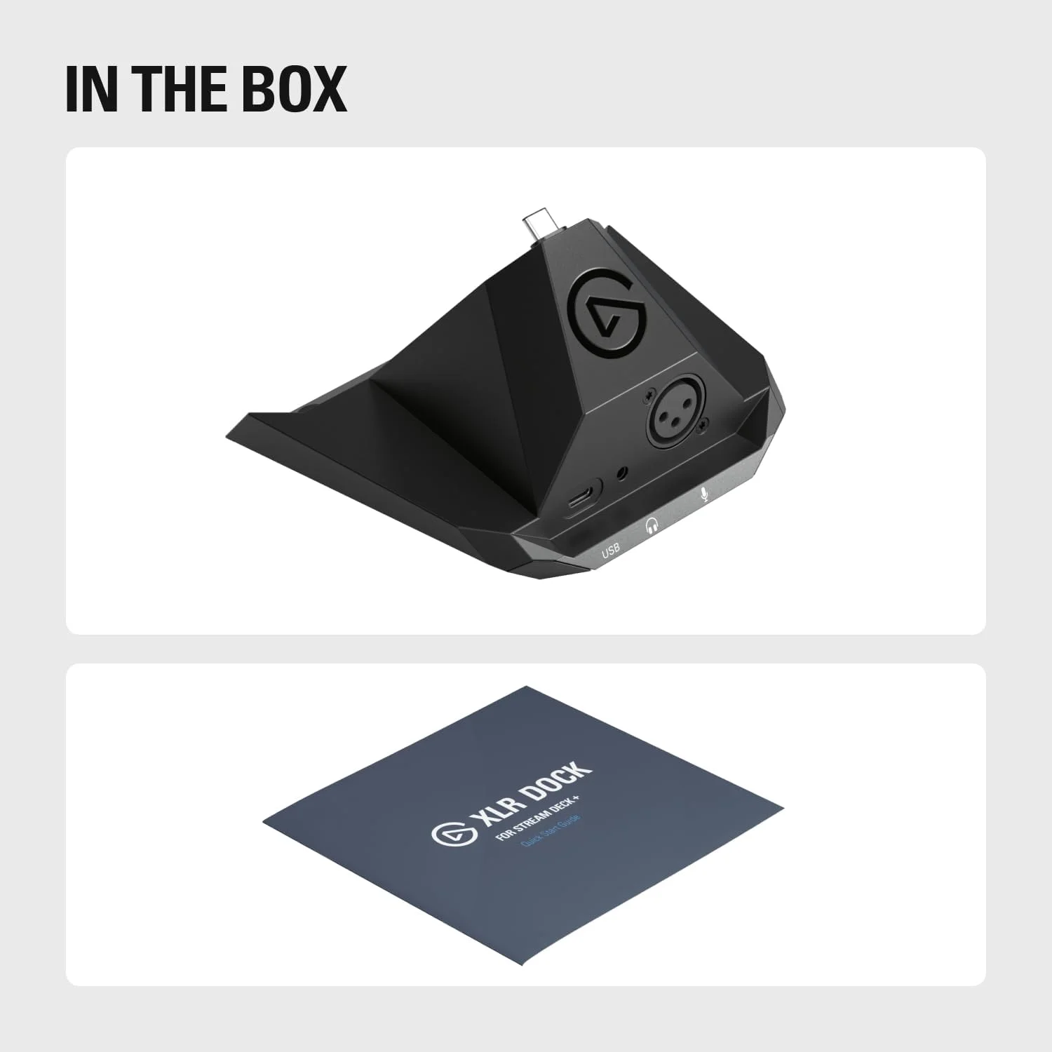 Elgato XLR Dock – برای Stream Deck +، رابط میکروفون XLR به USB، میکسر صوتی قابل تنظیم، بهره 75 دسی بل/فانتوم پاور/Clipguard – Mac/PC، Stream Deck شامل نمی شود Elgato XLR Dock – برای Stream Deck +، رابط میکروفون XLR به USB، میکسر صوتی قابل تنظیم، بهره 75 دسی بل/فانتوم پاور/Clipguard – Mac/PC، Stream Deck شامل نمی شود