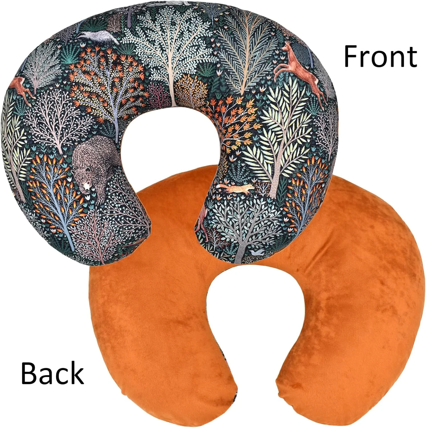 وینمانی 2 عددی روکش بالش شیردهی نوزاد بالش شیردهی U شکل روکش کوسن کشسان قابل تعویض طرح جنگل و گل روکش بالش 57x45.5 سانتی متر وینمانی 2 عددی روکش بالش شیردهی نوزاد بالش شیردهی U شکل روکش کوسن کشسان قابل تعویض طرح جنگل و گل روکش بالش 57x45.5 سانتی متر