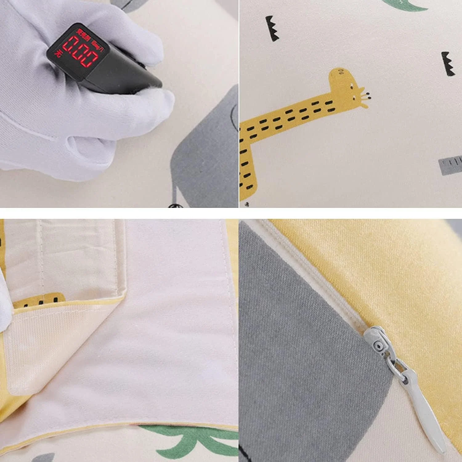 بالش بارداری OYDAS بالش بارداری U شکل، بالش تمام بدن زن باردار بالش خواب جانبی، بالش شیردهی چند منظوره بارداری