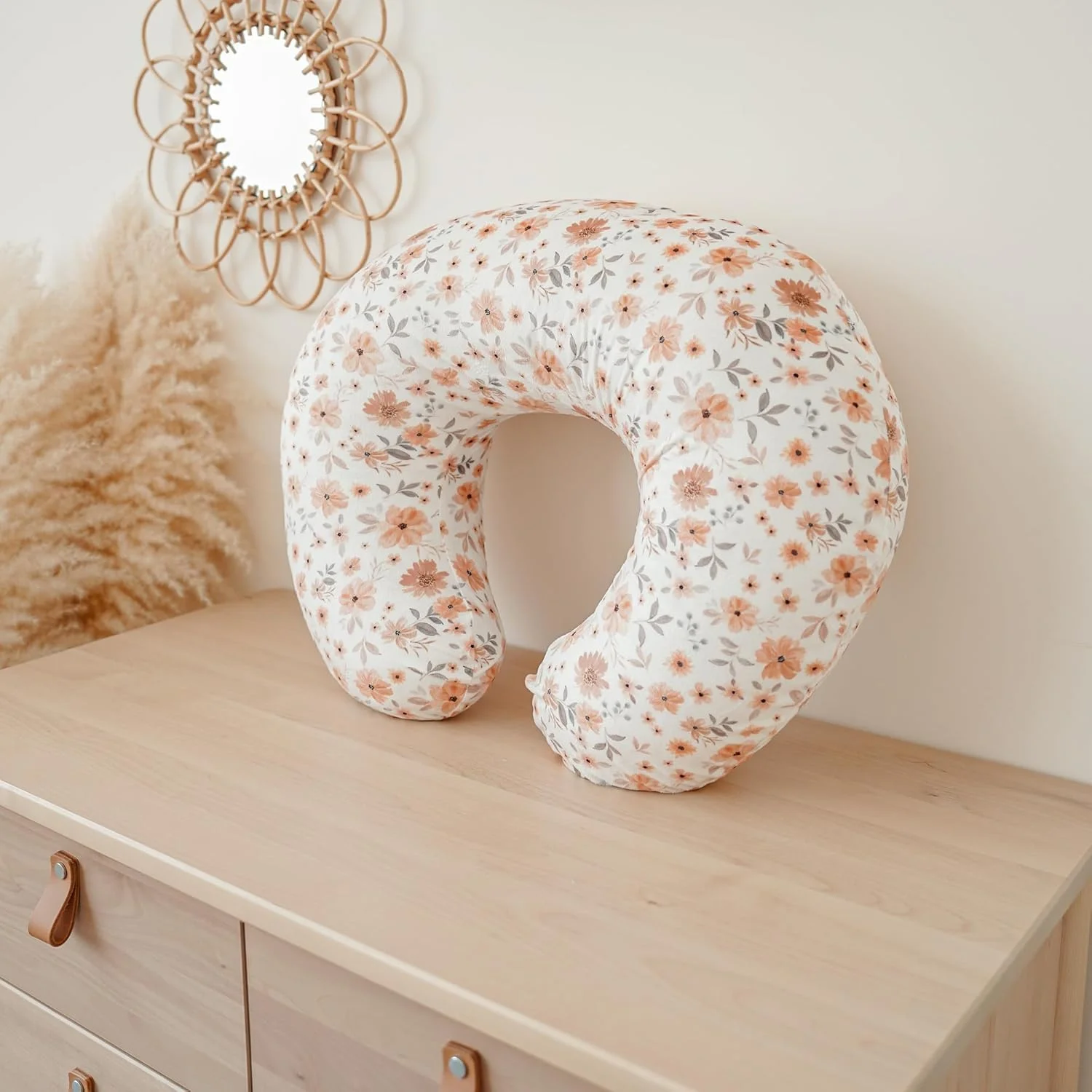 روکش بالش شیردهی، روکش های نرم پنبه ای موسلین برای بالش های شیردهی، قابل جابجایی و تنفس پذیر، قابل شستشو در ماشین لباسشویی، ایده آل برای نوزادان و استفاده به عنوان هدیه، بسته 2 عددی، (خاکی، شکوفه) روکش بالش شیردهی، روکش های نرم پنبه ای موسلین برای بالش های شیردهی، قابل جابجایی و تنفس پذیر، قابل شستشو در ماشین لباسشویی، ایده آل برای نوزادان و استفاده به عنوان هدیه، بسته 2 عددی، (خاکی، شکوفه)