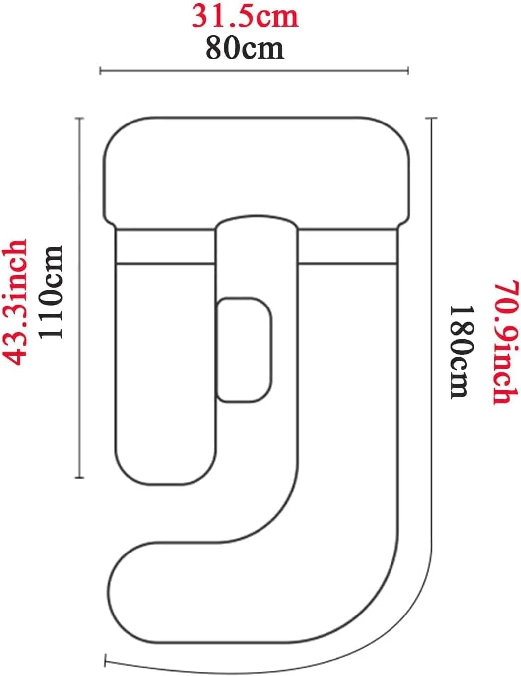 بالش بارداری OYDAS بالش بارداری U شکل، بالش تمام بدن زن باردار بالش خواب جانبی، بالش شیردهی چند منظوره بارداری