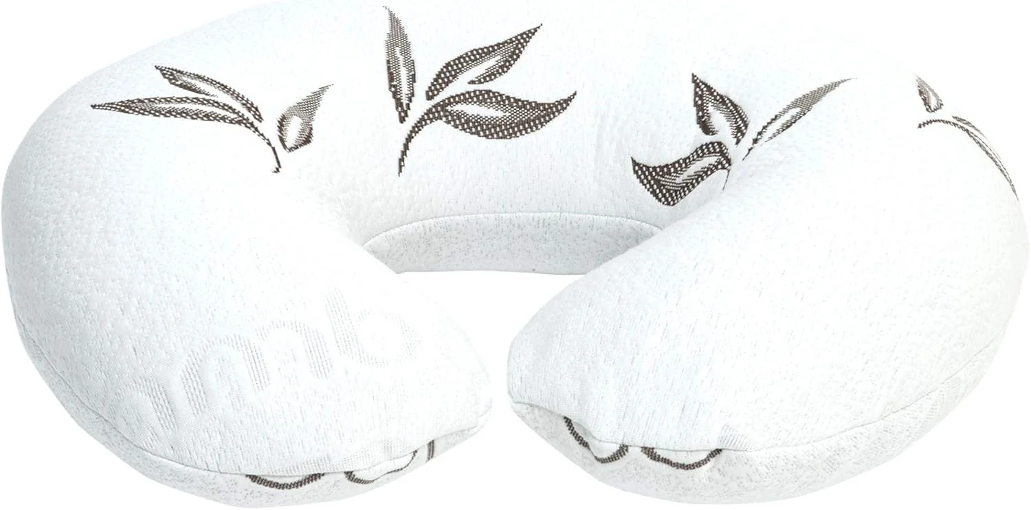 بالش شیردهی بامبو Moon Brand - 45 x 55 x 18 سانتی متر: پشتیبانی و راحتی نهایی برای شیردهی مادر و نوزاد - ضروری عالی برای نوزاد تازه متولد شده - ریون بامبو