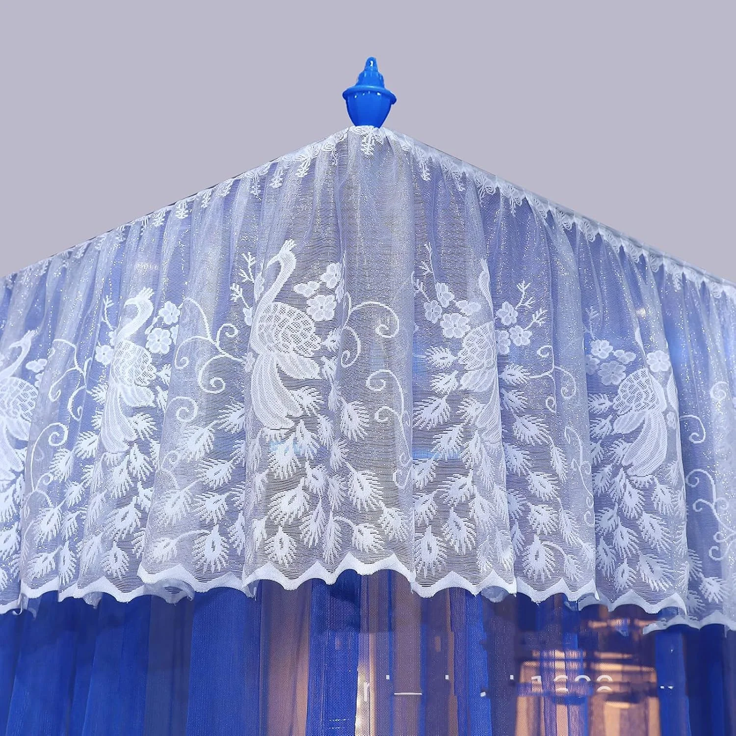 پشه بند توری ZJCQA تاشو مناسب کودکان و تخت های یک نفره و دو نفره، سقفی مربعی، سه درب، مدل زمینی بدون زیپ پشه بند توری ZJCQA تاشو مناسب کودکان و تخت های یک نفره و دو نفره، سقفی مربعی، سه درب، مدل زمینی بدون زیپ