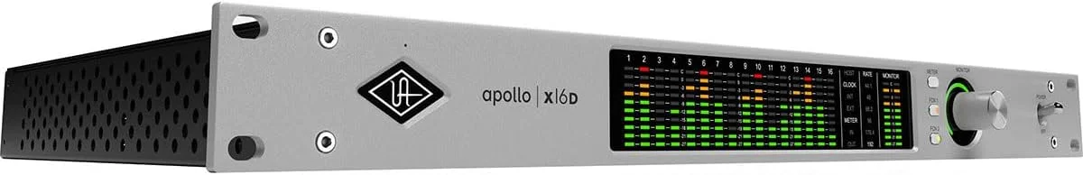 کارت صدای رکمونت یونیورسال آدیو Apollo x16D Thunderbolt 3 با Dante و پلاگین‌های Essentials+
