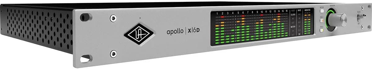 کارت صدای رکمونت یونیورسال آدیو Apollo x16D Thunderbolt 3 با Dante و پلاگین‌های Essentials+