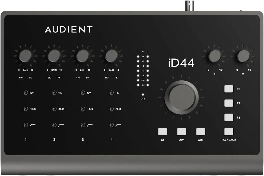 کارت صدای USB چهار کاناله Audient iD44