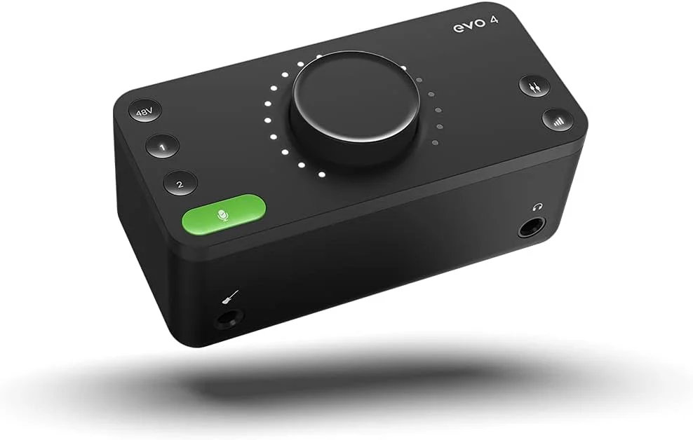 بسته نرم افزاری کارت صدای USB Audient EVO 4 2 In 2 Out به همراه کابل XLR Gearlux و پارچه پولیش Austin Bazaar بسته نرم افزاری کارت صدای USB Audient EVO 4 2 In 2 Out به همراه کابل XLR Gearlux و پارچه پولیش Austin Bazaar