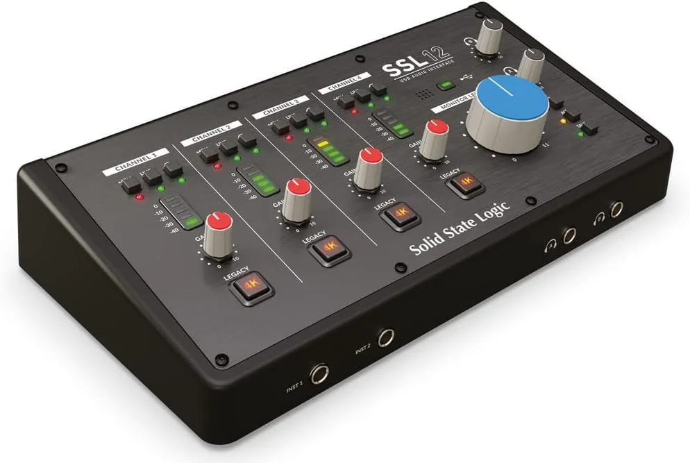 کارت صدای USB سالید استیت لاجیک SSL 12