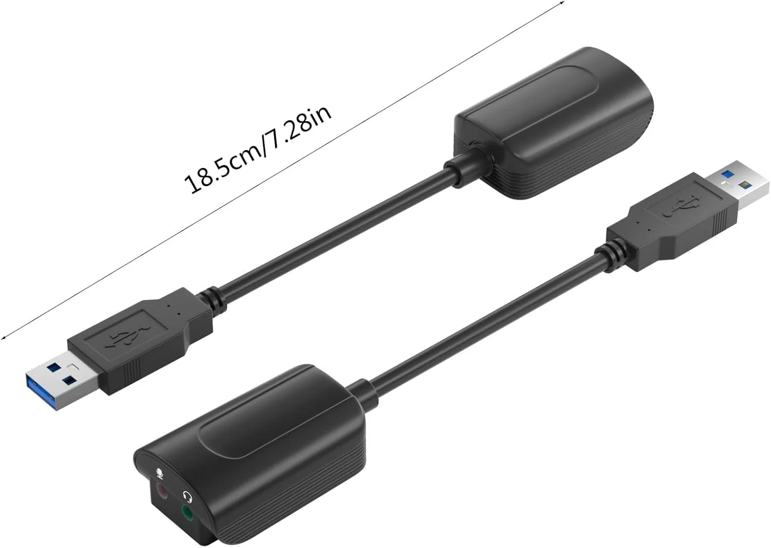 کارت صدای USB کاست ویو، آداپتور USB به جک صوتی، کارت صدای استریو خارجی 7.1 کاناله، مبدل ورودی میکروفون خروجی USB3.0 به 3.5 میلی متری، برای PC، لپ تاپ، PS4، ویندوز، MAC، لینوکس کارت صدای USB کاست ویو، آداپتور USB به جک صوتی، کارت صدای استریو خارجی 7.1 کاناله، مبدل ورودی میکروفون خروجی USB3.0 به 3.5 میلی متری، برای PC، لپ تاپ، PS4، ویندوز، MAC، لینوکس