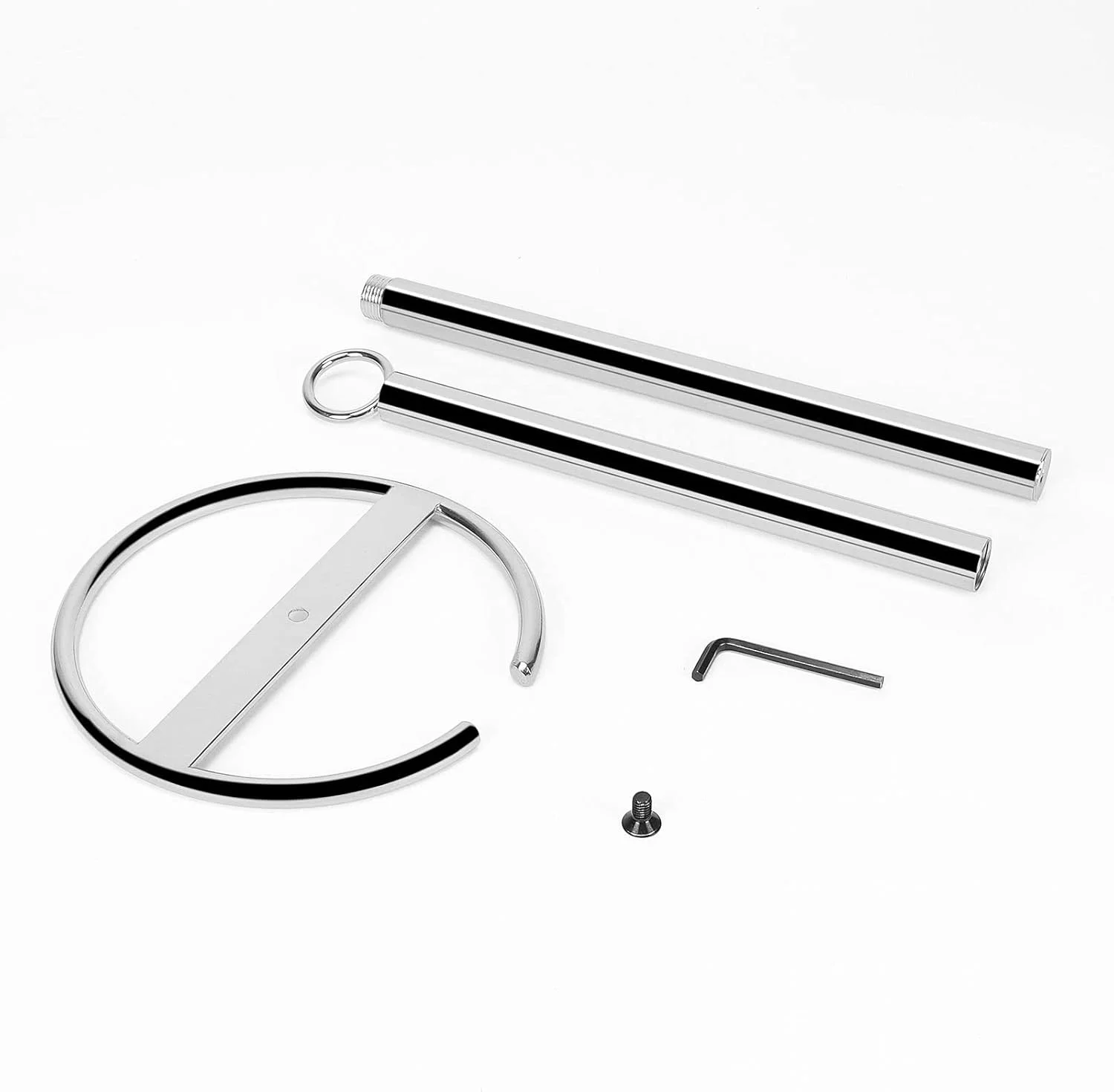 جا دستمال کاغذی توالت NearMoon، پایه نگهدارنده دستمال کاغذی ایستاده با مخزن ذخیره، جا توالت 4 رول برای پیشخوان حمام/آشپزخانه - تمام فلز، روکش کروم