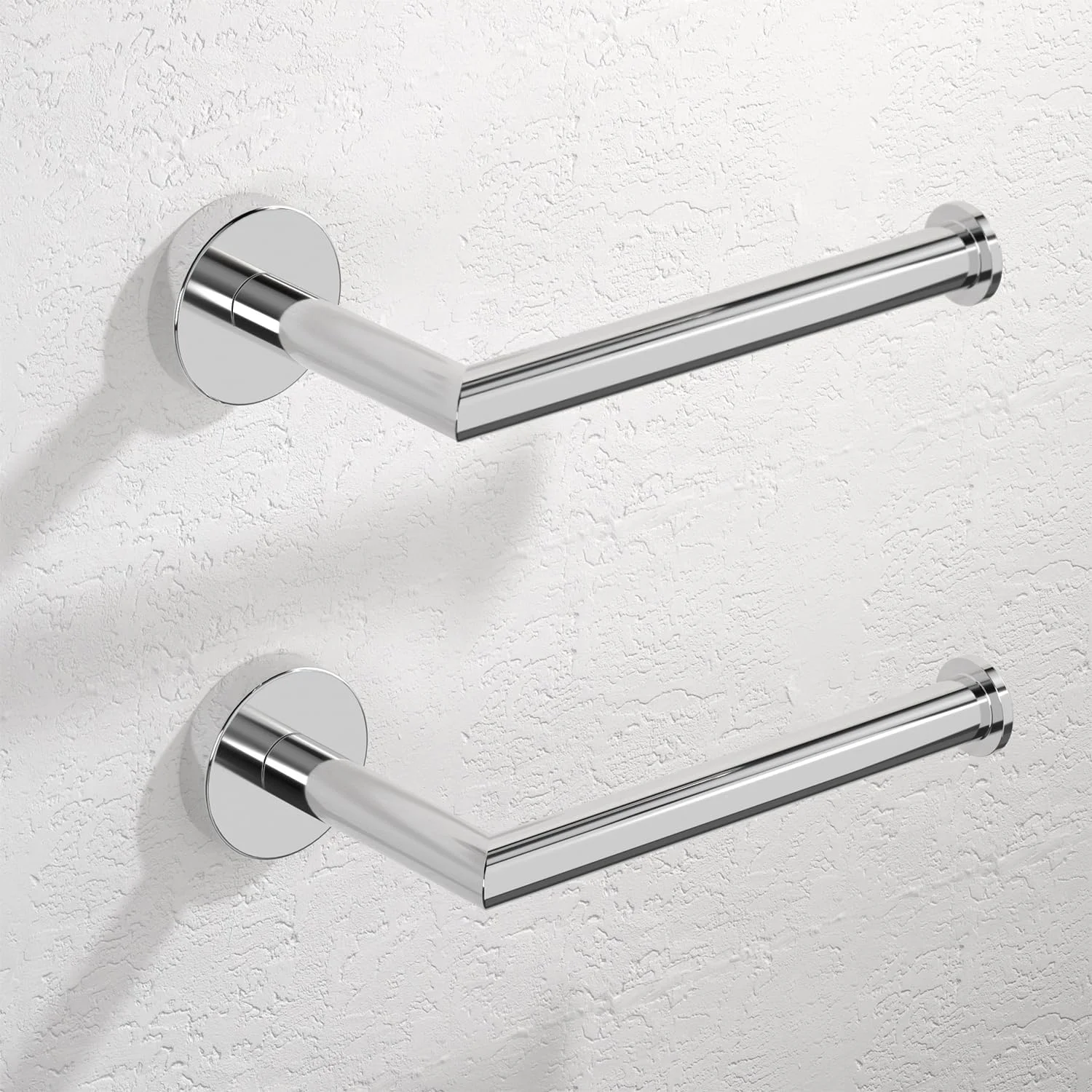 جا دستمال کاغذی هیتسلام، لوازم جانبی توالت، جا دستمال رولی دیواری استیل ضد زنگ SUS 304 نقره ای، جا دستمال کاغذی ضد آب و ضد چرخش برای حمام - کروم - 2 عدد جا دستمال کاغذی هیتسلام، لوازم جانبی توالت، جا دستمال رولی دیواری استیل ضد زنگ SUS 304 نقره ای، جا دستمال کاغذی ضد آب و ضد چرخش برای حمام - کروم - 2 عدد