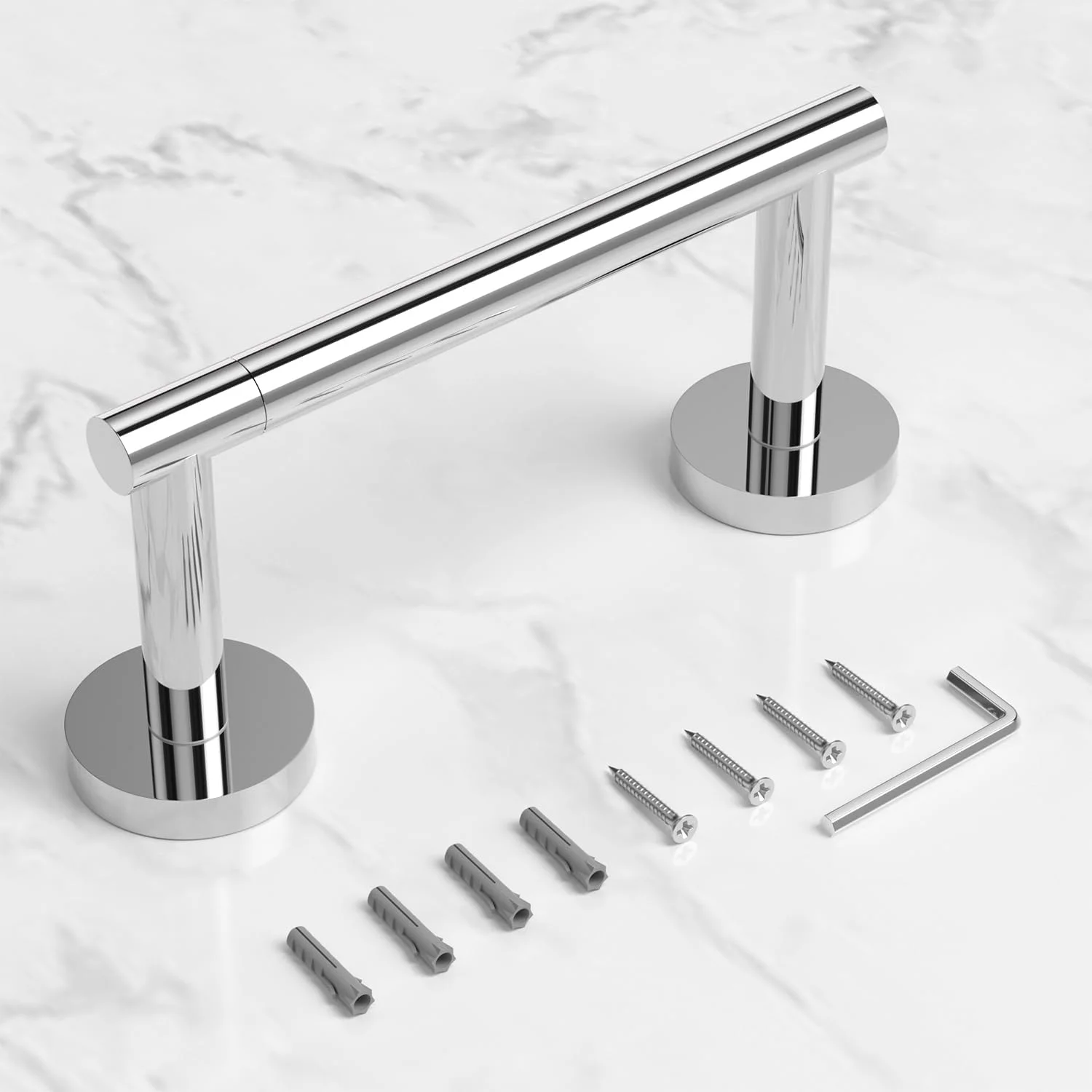 جا دستمال کاغذی کروم HITSLAM