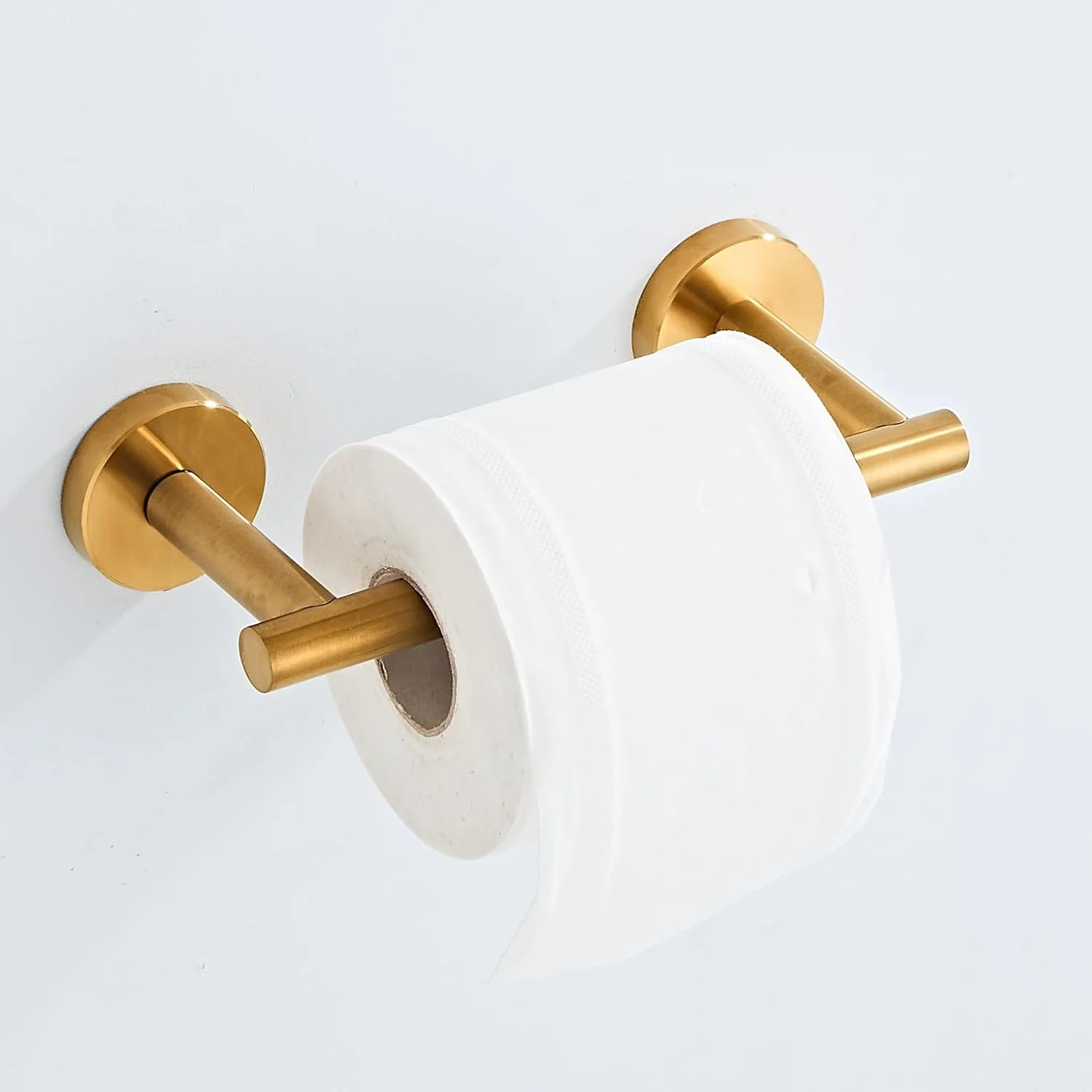 جا دستمال کاغذی توالت طلایی برس خورده BTHRMHW، جا دستمال کاغذی دیواری حمام از جنس استیل ضد زنگ SUS 304، جا دستمال کاغذی رولی توالت دو پایه چرخان برای دستمال کاغذی حمام RV برای TP جا دستمال کاغذی توالت طلایی برس خورده BTHRMHW، جا دستمال کاغذی دیواری حمام از جنس استیل ضد زنگ SUS 304، جا دستمال کاغذی رولی توالت دو پایه چرخان برای دستمال کاغذی حمام RV برای TP