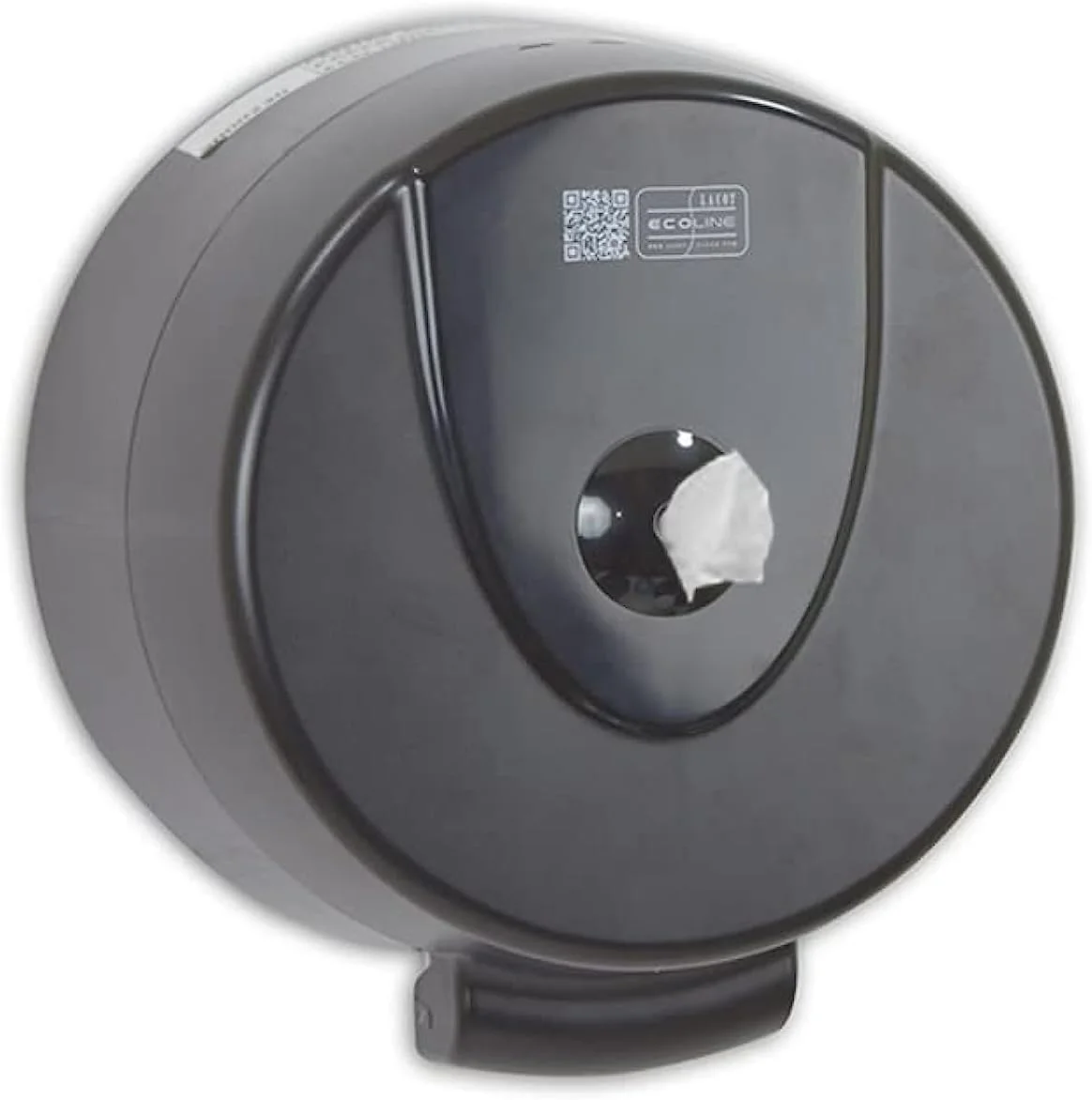 Wall Mount Commercial Mini Centre Pull Jumbo Toilet Tissue Paper Dispenser - Made ABS Material,Turkey (Black)