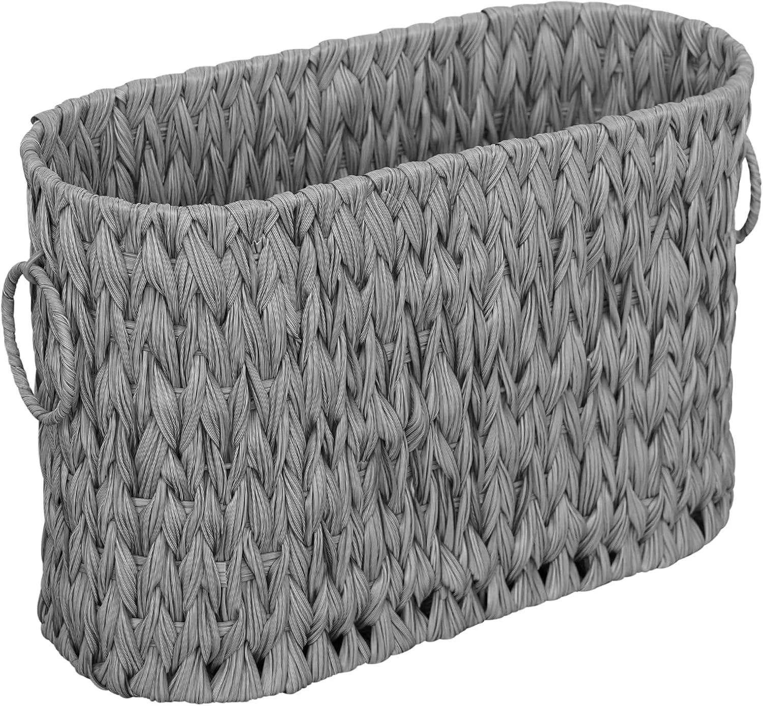 سبد ذخیره سازی دستمال توالت Coeusy، خاکستری، مستطیلی، پلی پروپیلن (PP)، 40.89 سانتی متر طول x 17.00 سانتی متر عرض x 26.97 سانتی متر ارتفاع، ظرفیت 6-9 رول، سبک مدرن، مناسب برای حمام، اتاق نشیمن، اتاق خواب، اتاق کودک سبد ذخیره سازی دستمال توالت Coeusy، خاکستری، مستطیلی، پلی پروپیلن (PP)، 40.89 سانتی متر طول x 17.00 سانتی متر عرض x 26.97 سانتی متر ارتفاع، ظرفیت 6-9 رول، سبک مدرن، مناسب برای حمام، اتاق نشیمن، اتاق خواب، اتاق کودک