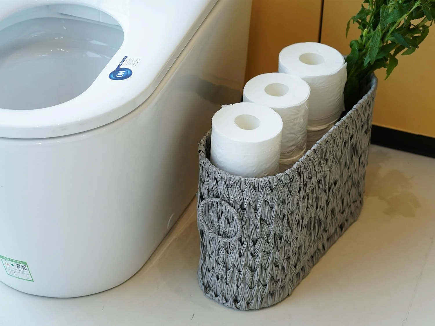 سبد ذخیره سازی دستمال توالت Coeusy، خاکستری، مستطیلی، پلی پروپیلن (PP)، 40.89 سانتی متر طول x 17.00 سانتی متر عرض x 26.97 سانتی متر ارتفاع، ظرفیت 6-9 رول، سبک مدرن، مناسب برای حمام، اتاق نشیمن، اتاق خواب، اتاق کودک سبد ذخیره سازی دستمال توالت Coeusy، خاکستری، مستطیلی، پلی پروپیلن (PP)، 40.89 سانتی متر طول x 17.00 سانتی متر عرض x 26.97 سانتی متر ارتفاع، ظرفیت 6-9 رول، سبک مدرن، مناسب برای حمام، اتاق نشیمن، اتاق خواب، اتاق کودک