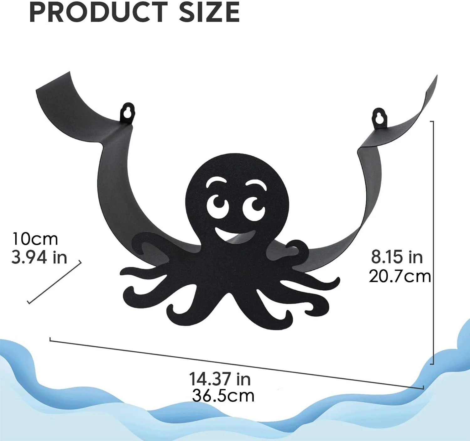 جا دستمال کاغذی توالت تزئینی - جا دستمال کاغذی توالت ساحلی - استند نگهدارنده و سازمان دهنده دستمال رولی برای حمام خانه های روستایی، فضاهای کوچک، سرویس بهداشتی RV، دیواری