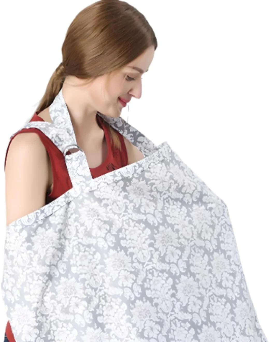 پیش بند شیردهی نخی شانه زده لیموس، سفید