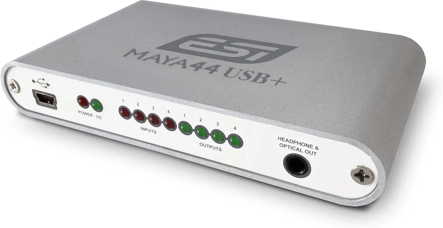 اینترفیس صوتی ESI MAYA44 USB+ | رابط صوتی USB با 4 ورودی/ 4 خروجی اینترفیس صوتی ESI MAYA44 USB+ | رابط صوتی USB با 4 ورودی/ 4 خروجی