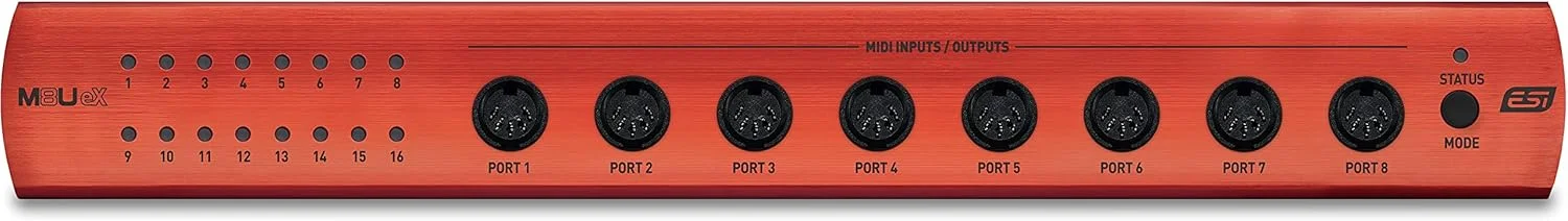 اینترفیس MIDI یواس‌بی 3.0 ای‌اس‌آی M8U eX [16 پورت ورودی/خروجی]