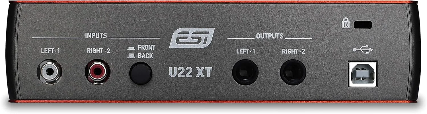 کارت صدای حرفه ای USB ای اس آی U22 XT با کیفیت 24 بیت