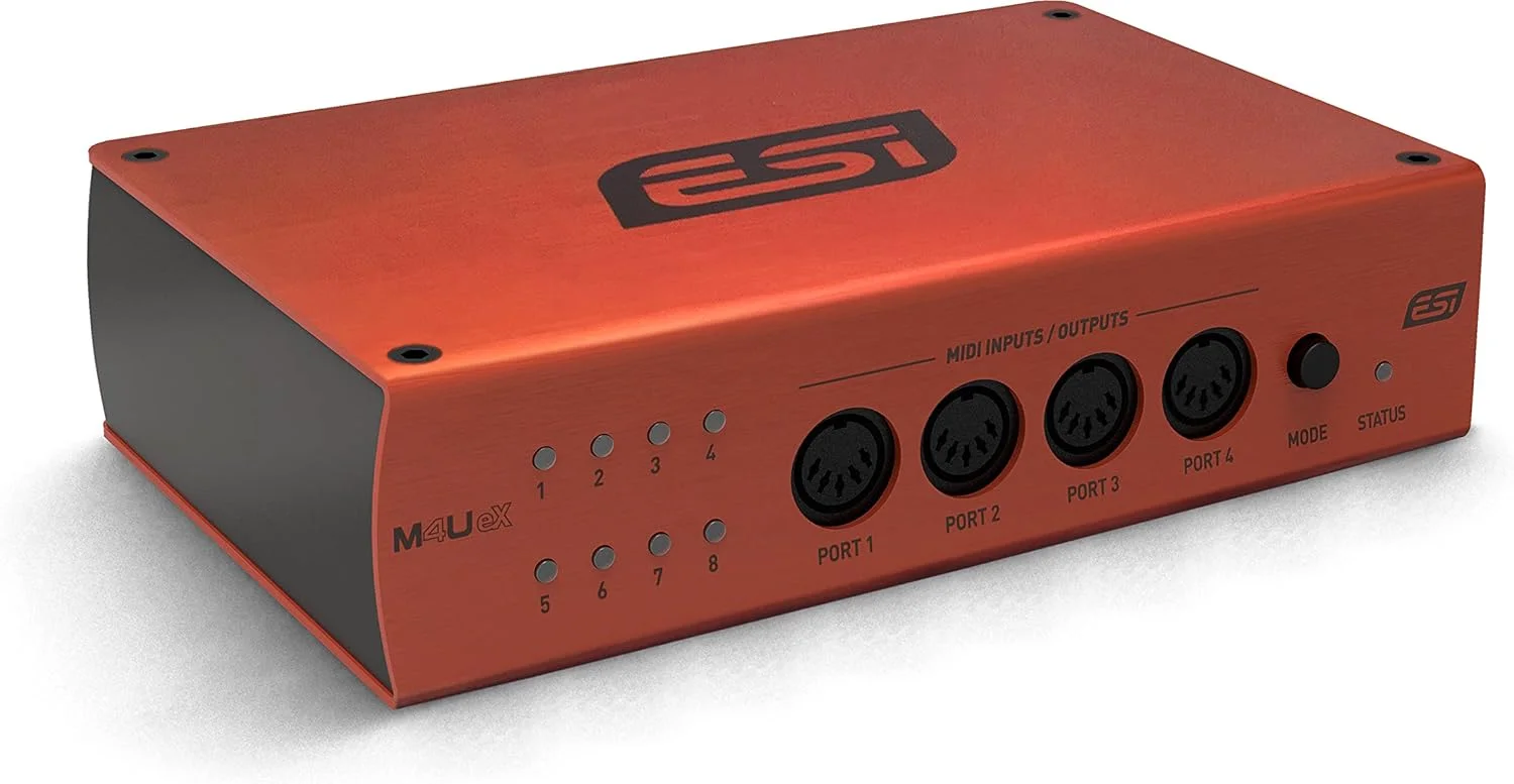 اینترفیس MIDI یو اس بی 3.0 مدل ESI M4U eX | دارای 8 پورت به همراه هاب USB اینترفیس MIDI یو اس بی 3.0 مدل ESI M4U eX | دارای 8 پورت به همراه هاب USB